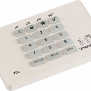 Teclado de Senha LED para Alarme 16S Viaweb