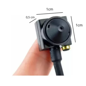 CAMERA AHD ESPIA PIN HOLE COM INFRA