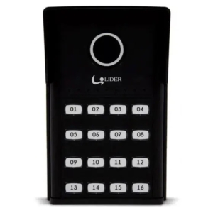 Porteiro Coletivo Eletrônico Smart com 16 Pontos Líder